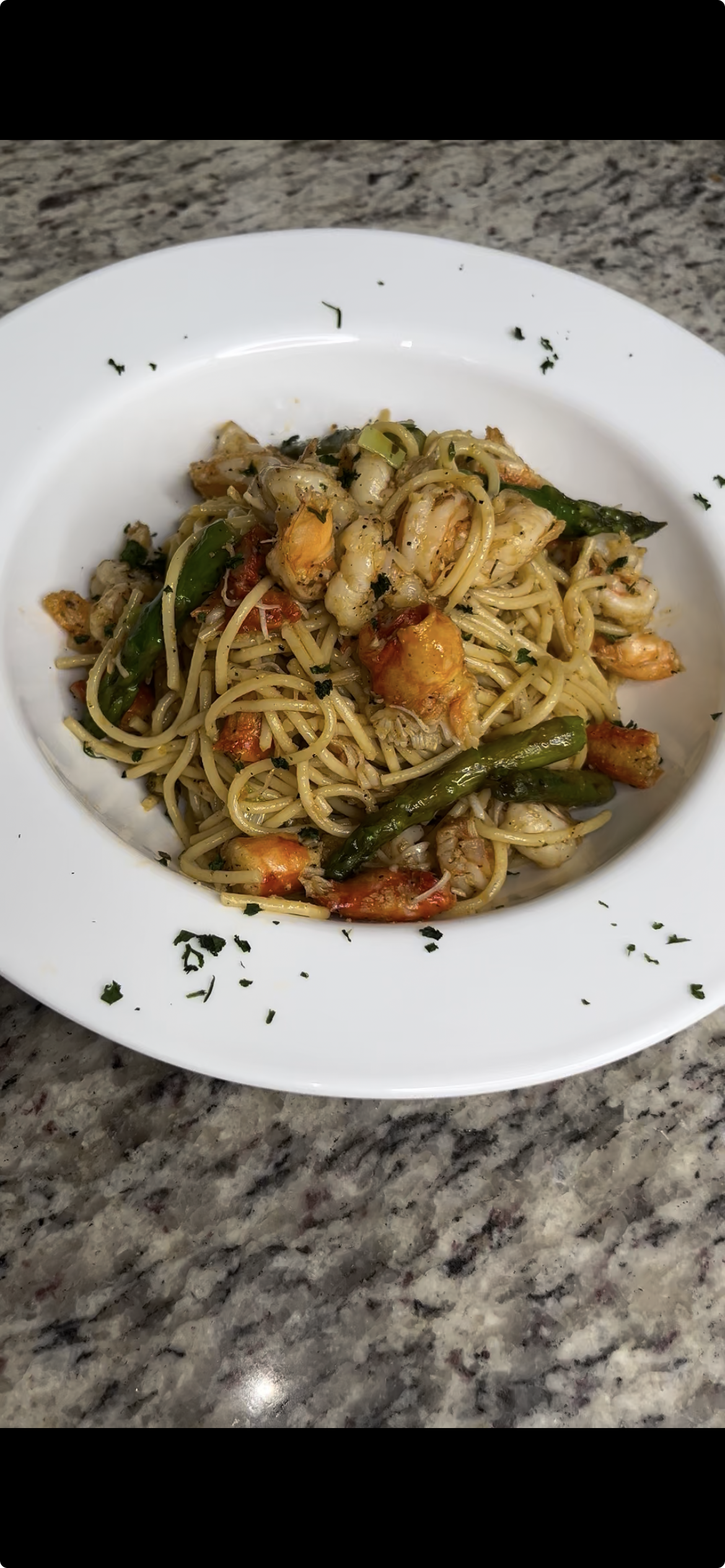 King Crab & Shrimp Pastaa