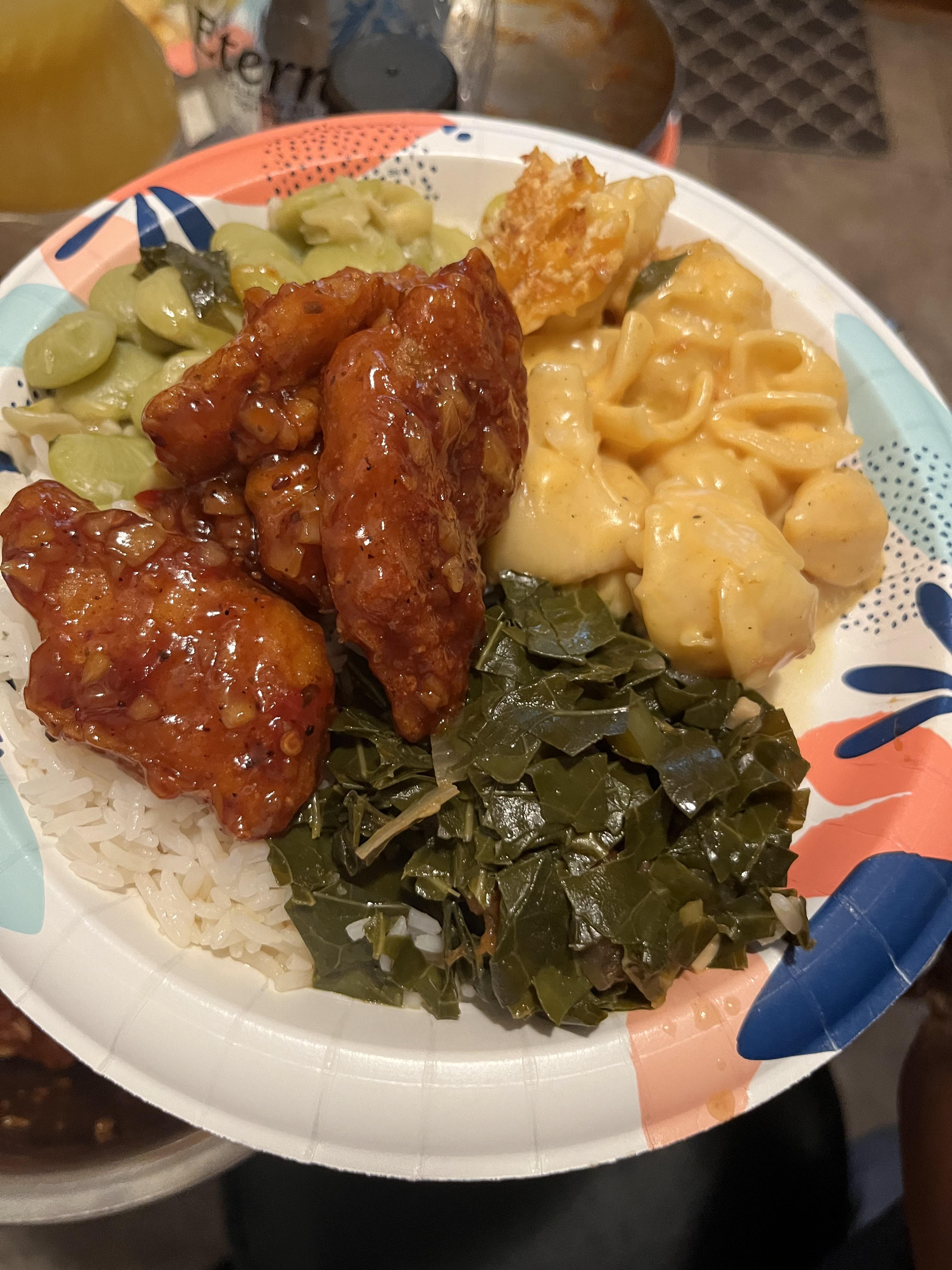 Vegan Soulfood Platter